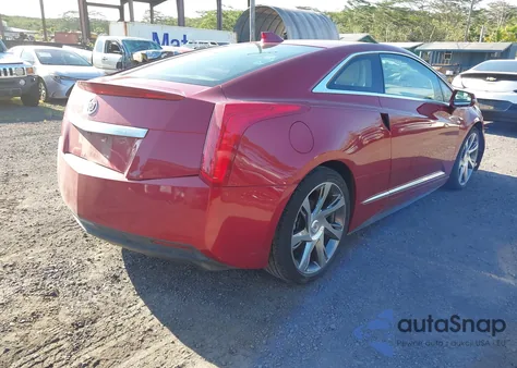 2014 Cadillac Elr Standard z USA, uszkodzony, nr VIN 1G6RM1E46EU601381